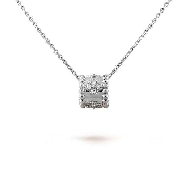 ˇShiny JewelryˇPERLEE PEDANT SIVLER DIAMOND NECKLACE