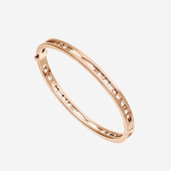ˇShiny JewelryˇZERO 1 SPIRAL LOGO PINK GOLD BRACELET